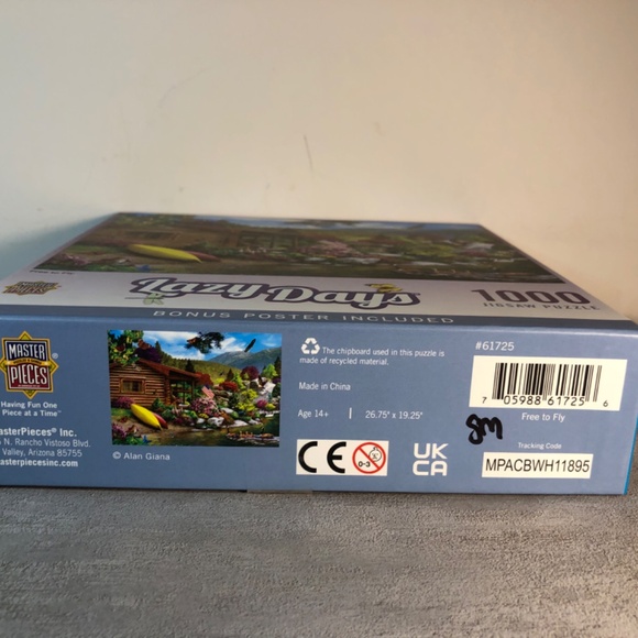 Masterpieces 750-Piece Jigsaw Puzzle for Adults and Family - Free to Fly - Picture 3 of 6